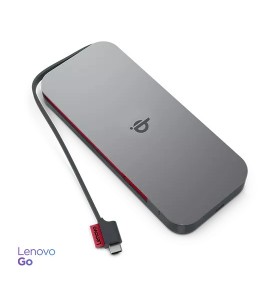Lenovo GO Polimer Litiu (LiPo) 10000 mAh Încărcare fără fir Gri