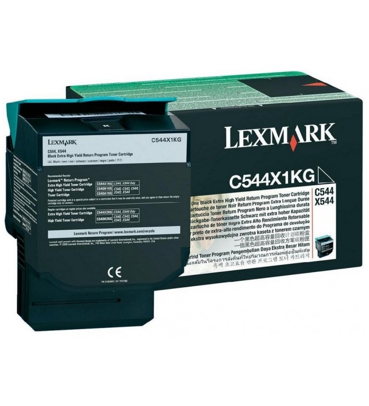 Lexmark c544x1kg cartuș toner original negru
