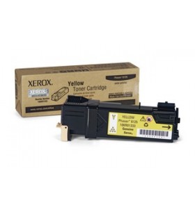 Xerox yellow toner cartridge, phaser 6125 original galben