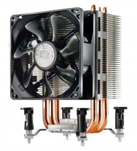 Cooler master hyper tx3i procesor ventilator 9,2 cm negru, argint