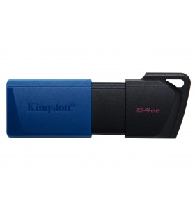 Kingston Technology DataTraveler Exodia M memorii flash USB 64 Giga Bites USB Tip-A 3.2 Gen 1 (3.1 Gen 1) Negru, Albastru