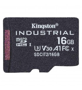 Kingston Technology Industrial 16 Giga Bites MicroSDHC UHS-I Clasa 10