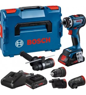 Bosch GSR 18V-90 FC PROFESSIONAL 2100 RPM SDS Plus 920 g Negru, Albastru, Argint