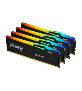 Kingston Technology FURY Beast RGB module de memorie 64 Giga Bites 4 x 16 Giga Bites DDR5