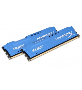 Hyperx fury blue 8gb 1866mhz ddr3 module de memorie 8 giga bites 2 x 4 giga bites