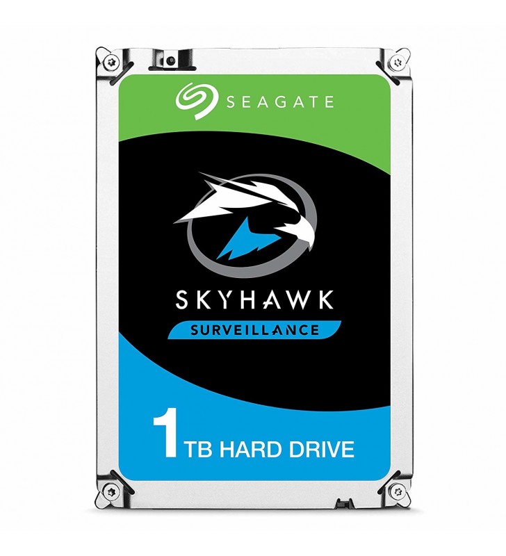 Seagate skyhawk st1000vx008 hard disk-uri interne 3.5" 1000 giga bites ata iii serial
