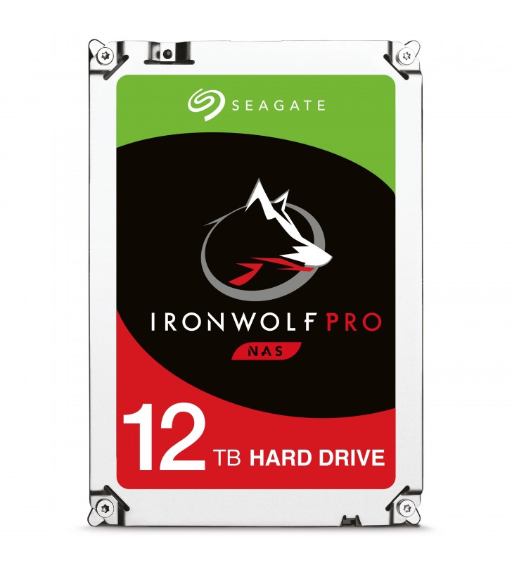Seagate ironwolf pro st12000ne0007 hard disk-uri interne 3.5" 12000 giga bites ata iii serial