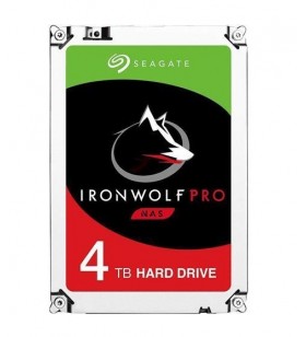 Seagate ironwolf pro st4000ne001 hard disk-uri interne 3.5" 4000 giga bites ata iii serial