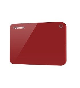 Toshiba canvio advance hard-disk-uri externe 1000 giga bites roşu