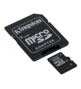 Kingston technology sdc4/16gb memorii flash 16 giga bites microsdhc clasa 4