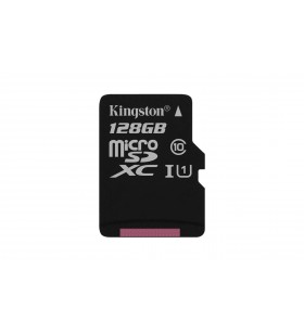 Kingston technology canvas select memorii flash 128 giga bites microsdxc clasa 10 uhs-i