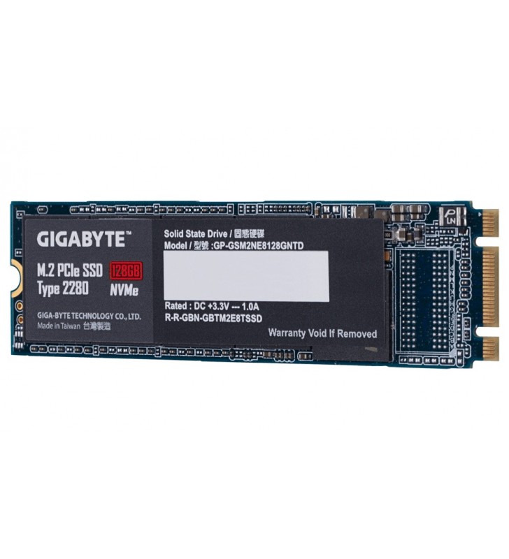 Gigabyte gp-gsm2ne8128gntd unități ssd m.2 128 giga bites pci express 3.0 nvme