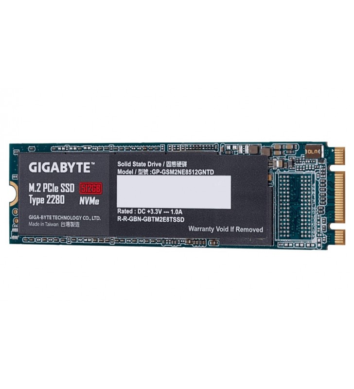 Gigabyte gp-gsm2ne8512gntd unități ssd m.2 512 giga bites pci express 3.0 nvme