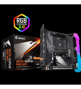 Mb amd x570 i aorus pro wifi gigabyte, amd x570 chipset, support for ddr4 3200 / 2933 / 2667 / 2400 / 2133 mhz memory modules, 2