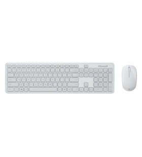 Kit tastatura + mouse microsoft desktop, bluetooth, gri