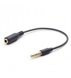 Gembird cca-419 gembird 3.5 mm 4-pin audio cross-over adapter cable, black