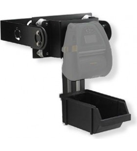 Kit acc qln4/zq63 mobile mount for forklifts (with u-arm bracket and fanfold bin)