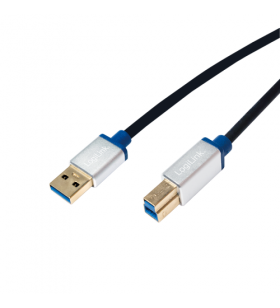 Logilink buab320 logilink - premium usb 3.0 connection cable, usb a male to usb b male, 2m