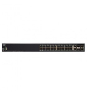 Cisco sg350x-24-k9-eu cisco sg350x-24 24-port gigabit stackable switch