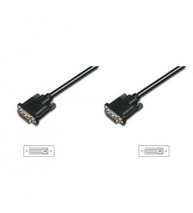 Asm ak-320108-005-s assmann dvi-d duallink connection cable dvi-d (24+1) m /dvi-d (24+1) m 0,5m blac