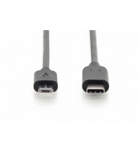 Digitus usb type-c™ connection cable, type-c™ to micro usb, ver. usb 2.0