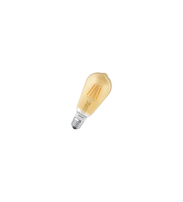 Light bulb bt e27 edison60 dim/gold 4058075174528 ledvance