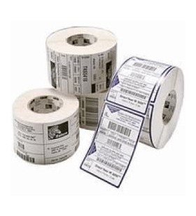 Label, paper, 83x140mm thermal transfer, z-select 2000t, coated, permanent adhesive, 76mm core