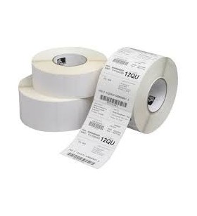 Label, paper, 51x76mm thermal transfer, z-perform 1000t, uncoated, permanent adhesive, 76mm core