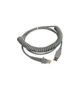 Cable, usb, type a, coiled, 4.5 meters