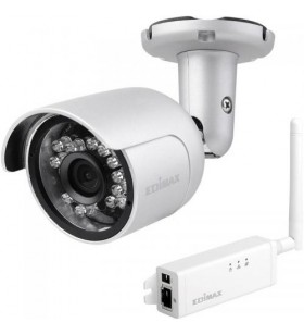 Edimax ic-9110w edimax 720p outdoor wireless h.264 ip camera, ip66, sd card, mini, ir cut filter