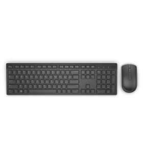 Dell km636 wireless keyboard and mouse, us international (qwerty), black