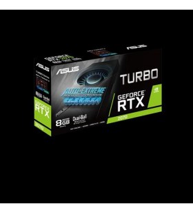 Placa video asus nvidia turbo-rtx2070-evo, graphics engine: nvidia geforce rtx 2070, 256 bit, pci express 3.0, gddr6 8gb, cuda c