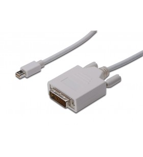 Displayport adapter cable 2.0m/mini dp - dvi(24+1)