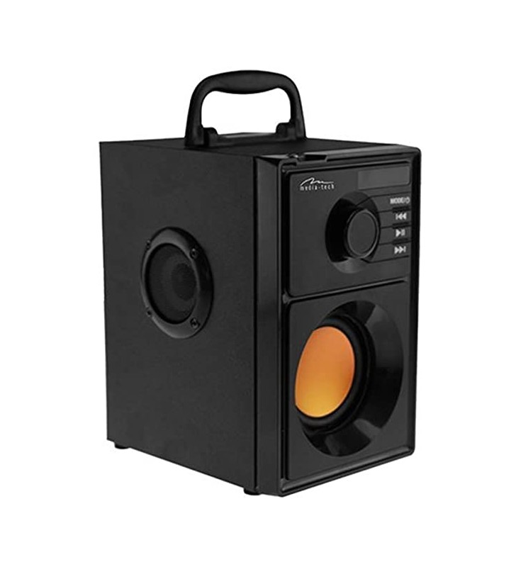 Mediatech mt3145 portable speaker system mediatech boombox bt mt3145, bt2.1, 15w rms, mp3, fm