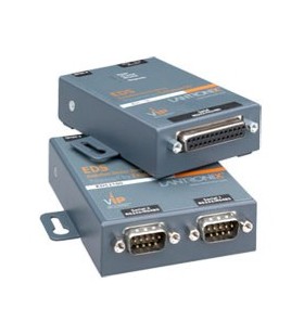 Secure device server 2 port ser/int. power supply with regiona