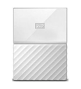 Wd mypassport 4tb white/exclusive - 2.5in usb 3.0 in