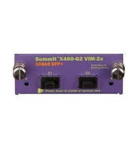 Summit x460-g2 vim-2x/option virtual interface module in