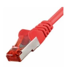 Cat 6 s-ftp outdoor patch cable/cu pe awg 27/7 5 m red