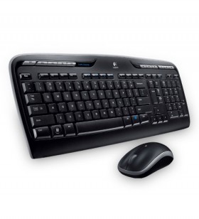 Logitech mk320 tastaturi rf fără fir greacă negru