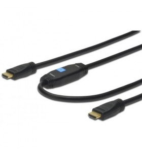 Asm ak-330118-200-s assmann hdmi 1.4 highspeed w/ether. w/ amp. connection cable hdmi a m/m 20m