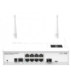 Wrl router/switch 8port 1000m/crs109-8g-1s-2hnd-in mikrotik
