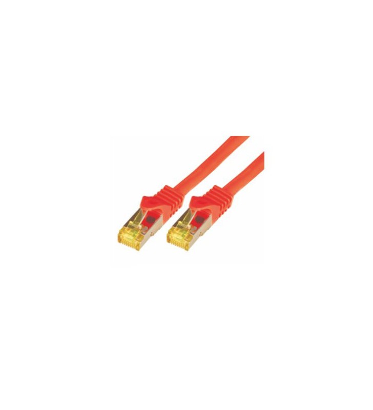 2m cat7 s-ftp lszh red 5pack/raw cable pimf rj45 500mhz