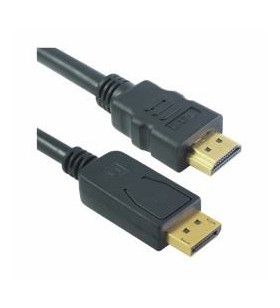 M-cab 7003466 video cable adapter 2 m displayport hdmi black