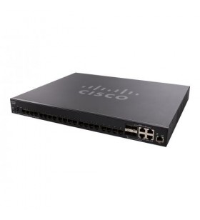 Cisco sx350x-24f-k9-eu cisco sx350x-24f 24-port 10g sfp+ stackable managed switch