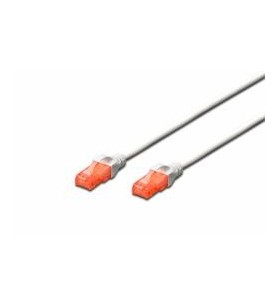 Cat 6 u-utp patch cable cu. pvc/length 3m color white