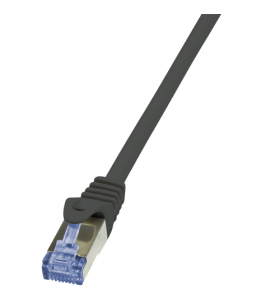 Logilink cq3103s logilink - patchcord cablu cat.6a 10g s/ftp pimf primeline 15m negru