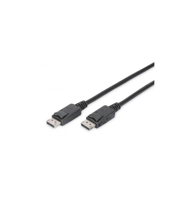 Asm ak-340100-050-s assmann displayport 1.1a w/interlock connection cable dp m(plug)/dp m(plug) 5m