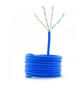 Gembird upc-5004e-so-blue gembird utp solid cable, cat. 5e, 305m, blue