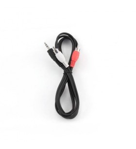 Gembird ccab-458-2.5m gembird audio cable jack 3,5mm m / 2x rca (cinch) m 2.5m, blister