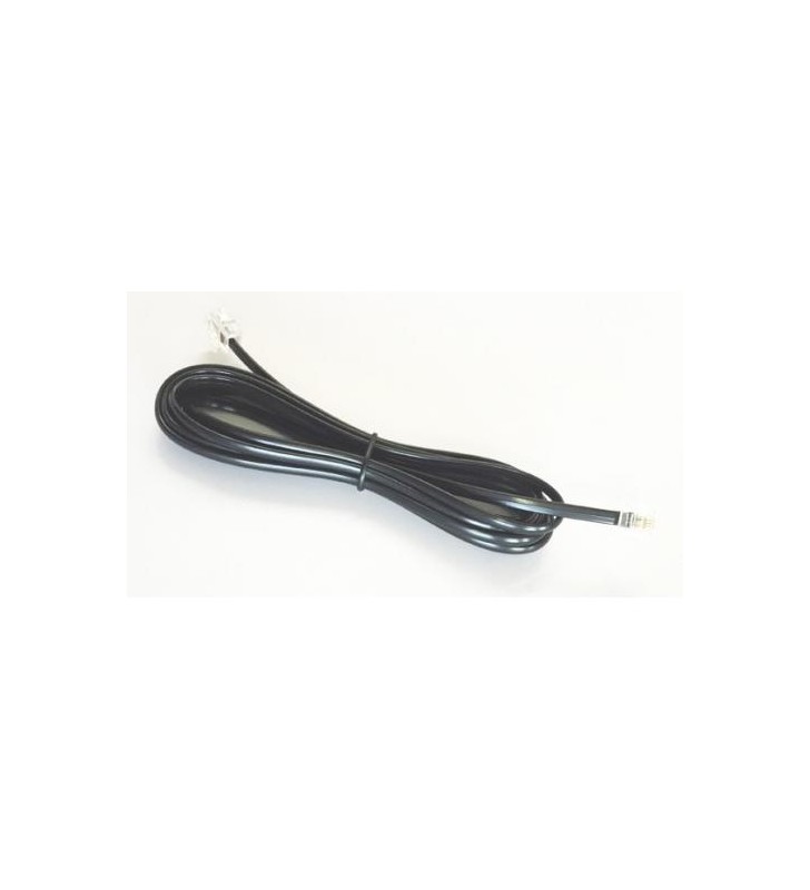 Gembird tc6p4c-5m-bk gembird telephone cord 6p4c 5 meters black